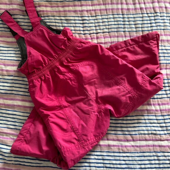 Pink Lands' End Squall Snow Pants - Picture 3 of 7